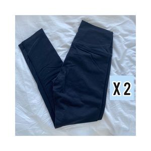 TNA Atmosphere Black Leggings (Thicker)